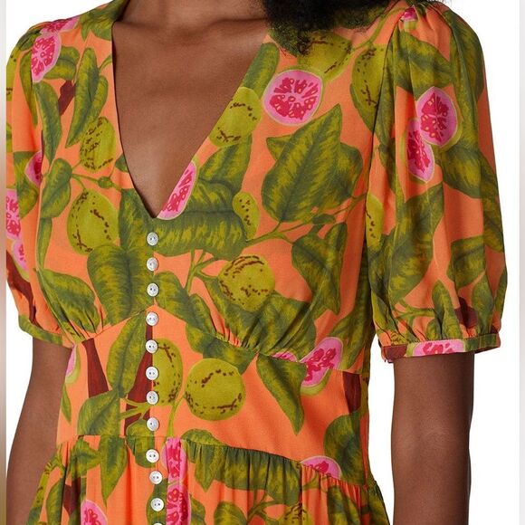 FARM Rio Guava Mini Dress EUC - Picture 4 of 9